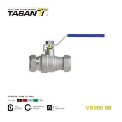 VB202 58 Van bi bằng đồng có đầu nén và tay cầm đòn bẩy 232 Psi