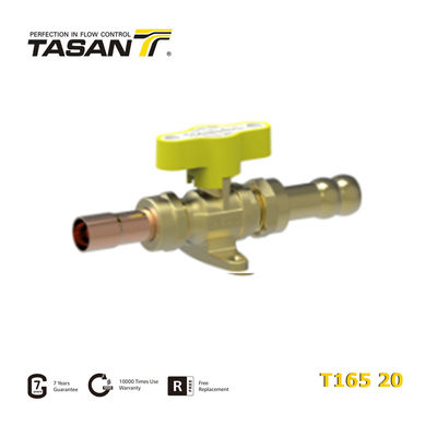 TASAN 1/2"X14mm / 16mm Ống dẫn khí Van bi Van khí bằng tay T165 20