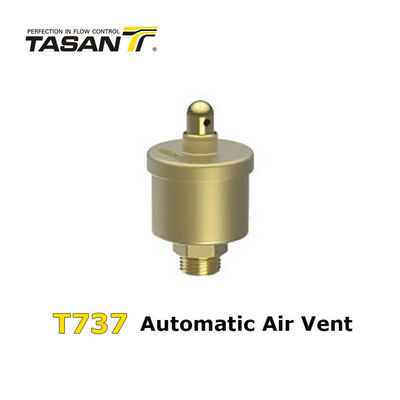 Van xả khí tự động 145 Psi Half Inch Đồng thau lỗ thông hơi tự động T737